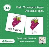 Mein Zweisprachiges Aufdeckspiel, Obst und Gemüse, Arabisch (Kinderspiel) Spiel