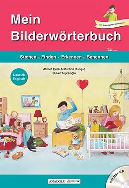Fester Einband Mein Bilderwörterbuch, Deutsch - Englisch, m. Audio-CD von Ahmet Çelik, Martina Ducqué