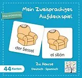 Mein zweisprachiges Aufdeckspiel, Zu Hause Deutsch-Spanisch (Kinderspiel) Spiel