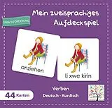Mein zweisprachiges Aufdeckspiel, Verben Deutsch-Kurdisch (Kinderspiel) Spiel