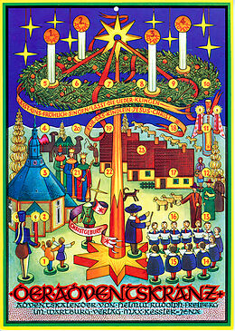 Kalender Der Adventskranz von 