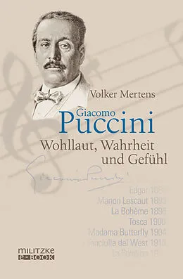 E-Book (epub) Giacomo Puccini von Volker Mertens