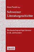 E-Book (epub) Schweizer Literaturgeschichte von 