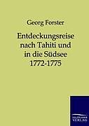 Kartonierter Einband Entdeckungsreise nach Tahiti und in die Südsee 1772-1775 von Georg Forster