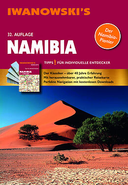 Kartonierter Einband Namibia - Reiseführer von Iwanowski von Michael Iwanowski