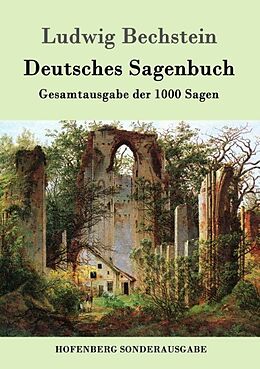 Kartonierter Einband Deutsches Sagenbuch von Ludwig Bechstein