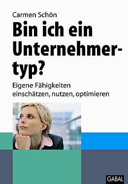 E-Book (pdf) Bin ich ein Unternehmertyp? von Carmen Schön