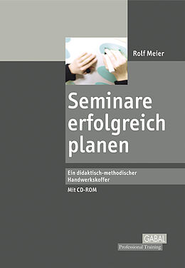 E-Book (pdf) Seminare erfolgreich planen von Rolf Meier