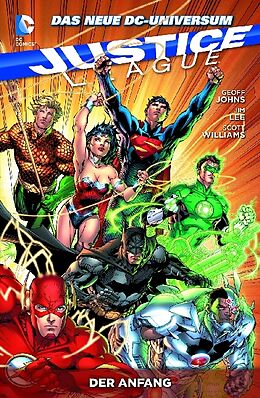 Kartonierter Einband Justice League von Geoff Johns