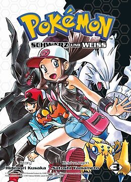 Kartonierter Einband Pokémon Schwarz und Weiss 03 von Hidenori Kusaka, Satoshi Yamamoto
