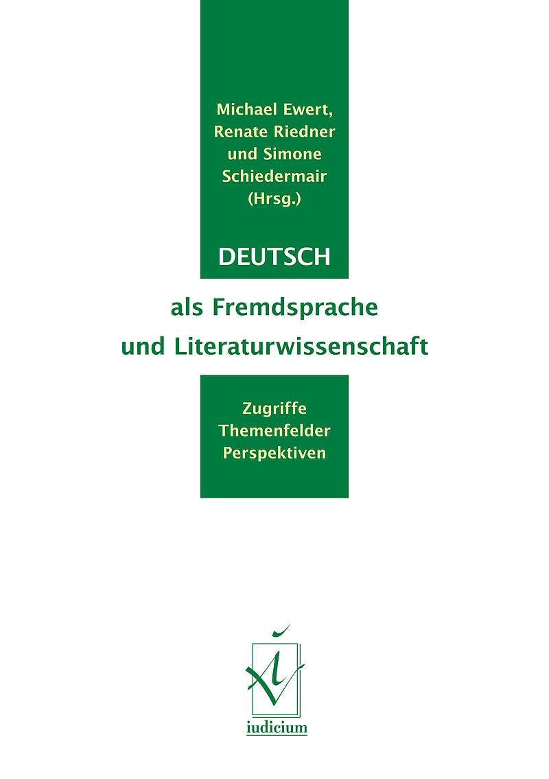 Deutsch als Fremdsprache und Literaturwissenschaft