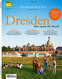 Kartonierter Einband ADAC Reisemagazin / ADAC Reisemagazin Dresden / Elbsandstein Gebirge von 