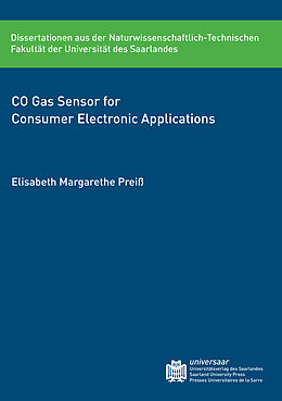 Fachbuch CO Gas Sensor for Consumer Electronic Applications von Elisabeth Margarethe Preiß