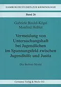 E-Book (pdf) Vermeidung von Untersuchungshaft bei Jugendlichen im Spannungsfeld zwischen Jugendhilfe und Justiz von Gabriele Bindel-Kögel, Manfred Hessler