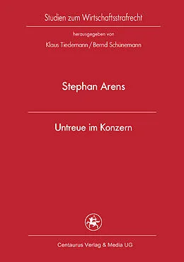 E-Book (pdf) Untreue im Konzern von Stephan Arens
