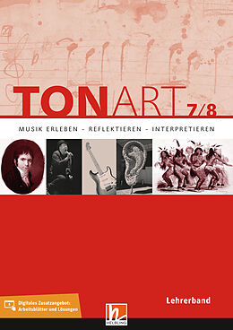 Kartonierter Einband TONART 7/8 Lehrerband von Bernhard Zink