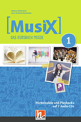 Audio CD (CD/SACD) MusiX 1. Audio-CDs. Neuausgabe 2019 von Markus Detterbeck, Gero Schmidt-Oberländer
