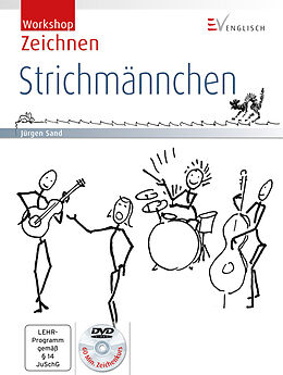 Fester Einband Workshop Zeichnen Strichmännchen von Jürgen Sand