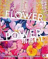 Fester Einband Flower Power in Acryl von Ruth Alice Kosnick