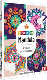 Kartonierter Einband Malen nach Zahlen: Mandalas von 