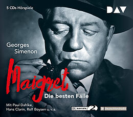 Audio CD (CD/SACD) Maigret  Die besten Fälle von Georges Simenon