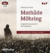 Audio CD (CD/SACD) Mathilde Möhring von Theodor Fontane