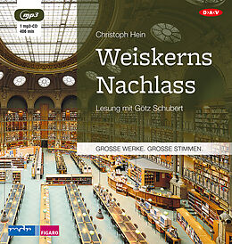 Audio CD (CD/SACD) Weiskerns Nachlass von Christoph Hein