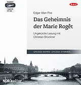 Audio CD (CD/SACD) Das Geheimnis der Marie Roget von Edgar Allan Poe