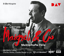 Audio CD (CD/SACD) Maigret &amp; Co  Meisterhafte Fälle von Georges Simenon