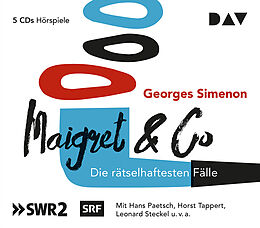 Audio CD (CD/SACD) Maigret &amp; Co  Die rätselhaftesten Fälle von Georges Simenon