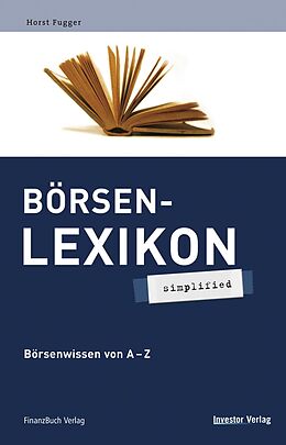 E-Book (epub) Börsenlexikon - simplified von Fugger Horst