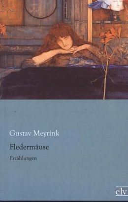 Kartonierter Einband Fledermäuse von Gustav Meyrink
