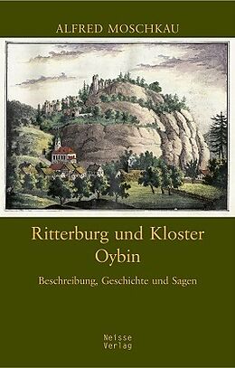Kartonierter Einband Ritterburg und Kloster Oybin von Alfred Moschkau