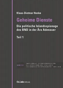 E-Book (epub) Geheime Dienste von Klaus-Dietmar Henke