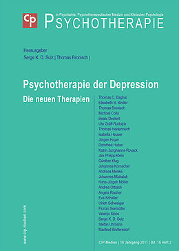 Kartonierter Einband Psychotherapie der Depression von 