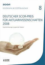 E-Book (pdf) Deutscher SCOR-Preis für Aktuarwissenschaften 2008 von Dietmar Zietsch