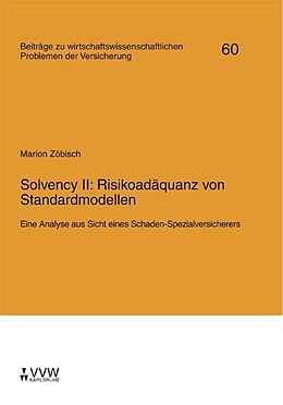 E-Book (pdf) Solvency II: Risikoadäquanz von Standardmodellen von Marion Zöbisch