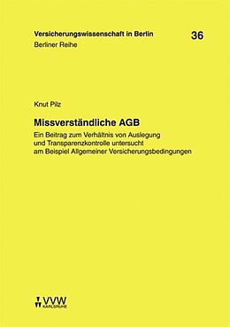 E-Book (pdf) Missverständliche AGB von Knut Pilz