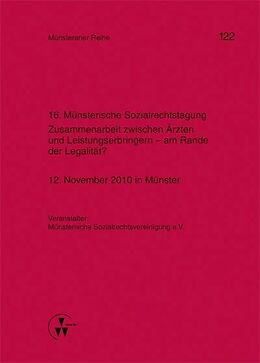 E-Book (pdf) 16. Münsterische Sozialrechtstagung von Heinrich Dörner, Dirk Ehlers, Petra Pohlmann