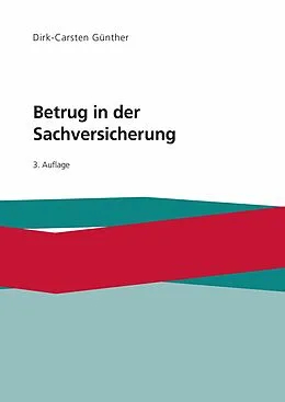 E-Book (pdf) Betrug in der Sachversicherung von Dirk-Carsten Günther
