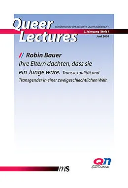 E-Book (epub) "Ihre Eltern dachten, dass sie ein Junge wäre." von Robin Bauer
