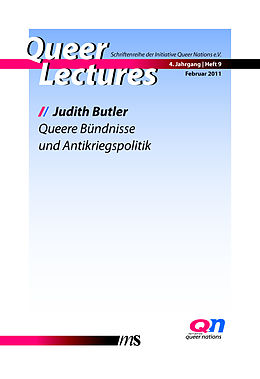 E-Book (epub) Queere Bündnisse und Antikriegspolitik von Judith Butler