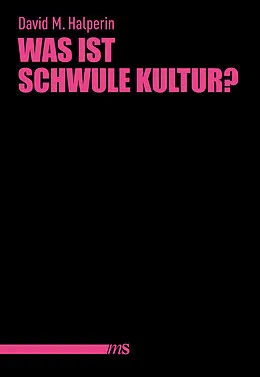 E-Book (epub) Was ist schwule Kultur? von David M. Halperin