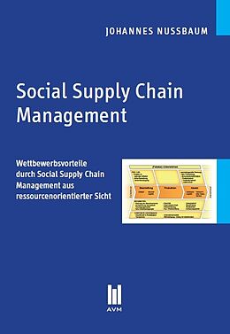 Kartonierter Einband Social Supply Chain Management von Johannes Nußbaum