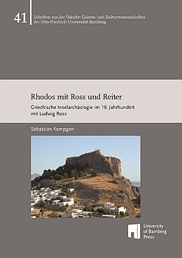 Kartonierter Einband Rhodos mit Ross und Reiter von Sebastian Kempgen