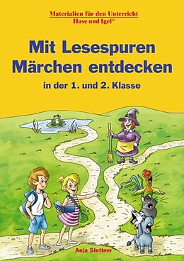 Couverture cartonnée Mit Lesespuren Märchen entdecken de Anja Stettner