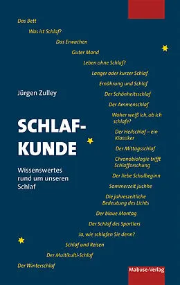 E-Book (epub) Schlafkunde von Jürgen Zulley