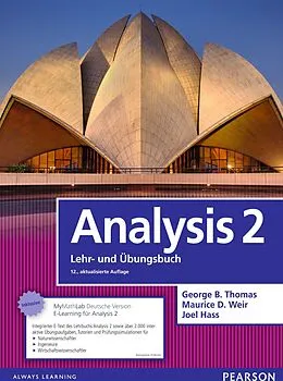 E-Book (pdf) Analysis 2 von George B. Thomas, Maurice D. Weir, Joel R. Hass