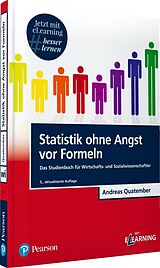 E-Book (pdf) Statistik ohne Angst vor Formeln inkl. MyLab von Andreas Quatember