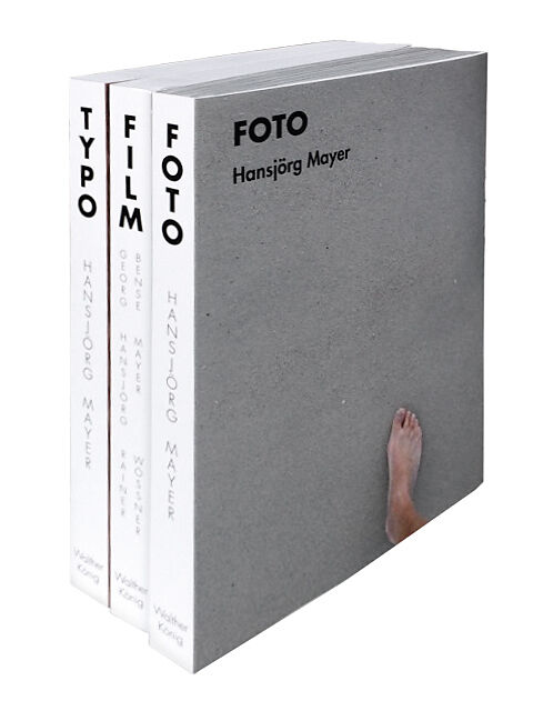 Hansjörg Mayer. FOTO, FILM & TYPO
